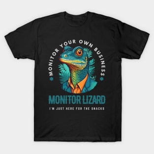 Monitor Lizard Humor T-Shirt